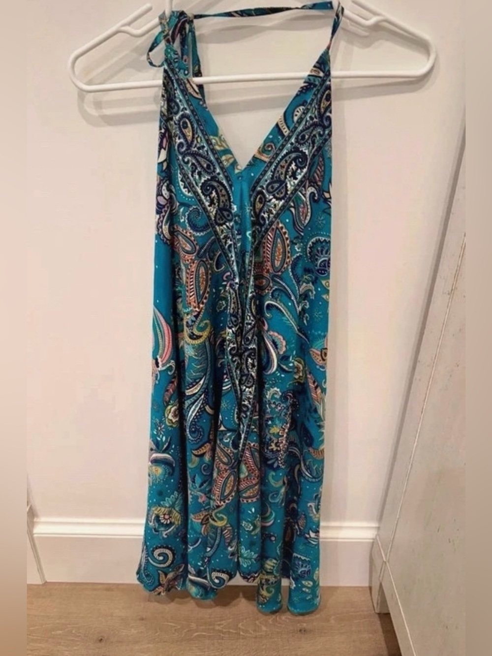 Sun + Soul Paisley Halter Dress NWT